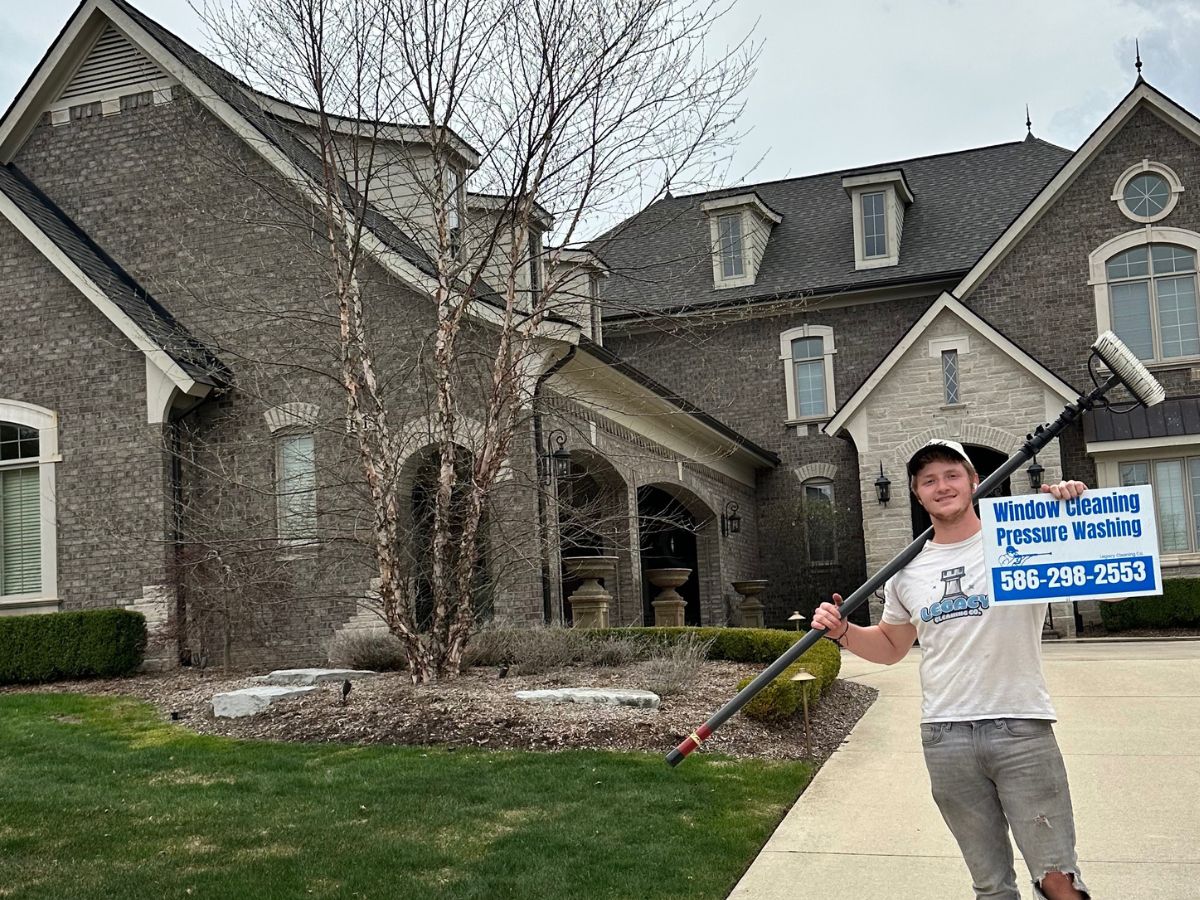 Legacy Cleaning owner serving Macomb County Michigan